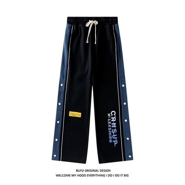 men's pants men couple sports casual sweatpants hip hop fashion streetwear trousers male hippie wide leg tracksuit, Black
men's pants men couple sports casual sweatpants hip hop fashion streetwear trousers male hippie wide leg tracksuit, Black