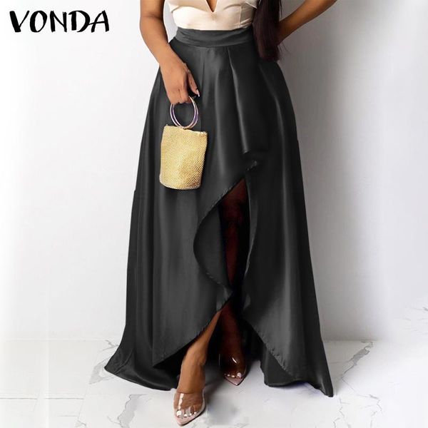 skirts fashion asymmetric maxi women high waist pleated party long skirt 2021 vonda offce ladies faldas de mujer plus size, Black
skirts fashion asymmetric maxi women high waist pleated party long skirt 2021 vonda offce ladies faldas de mujer plus size, Black