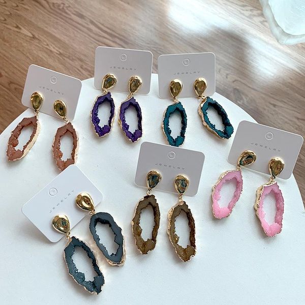 dangle & chandelier 2021 irregular natural stone alloy earrings for women girls fashion vintage geometric metal drop earring jewelry gift, Silver
dangle & chandelier 2021 irregular natural stone alloy earrings for women girls fashion vintage geometric metal drop earring jewelry gift, Silver