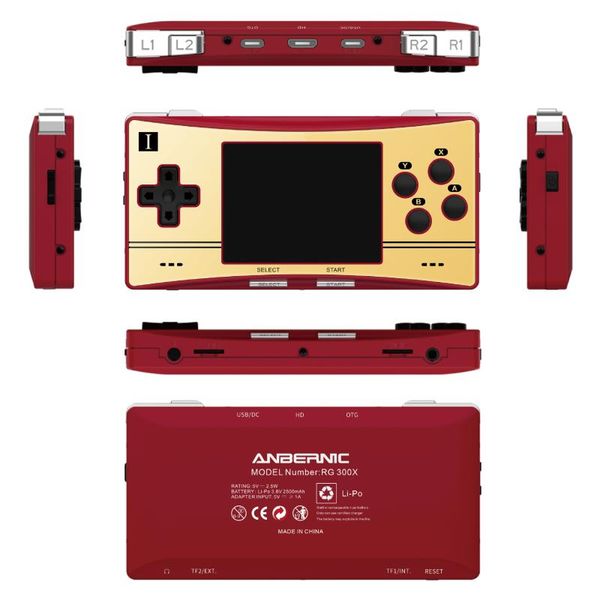 portable game players rg 300x handheld console ips full view 3.0 inch mini 64g rpg act avg
portable game players rg 300x handheld console ips full view 3.0 inch mini 64g rpg act avg