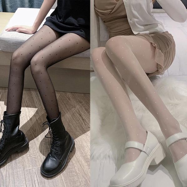 socks & hosiery m7dd women classic small polka dot silky pantyhose harajuku lolita solid color transparent sheer tights patterned stockings, Black;white
socks & hosiery m7dd women classic small polka dot silky pantyhose harajuku lolita solid color transparent sheer tights patterned stockings, Black;white
