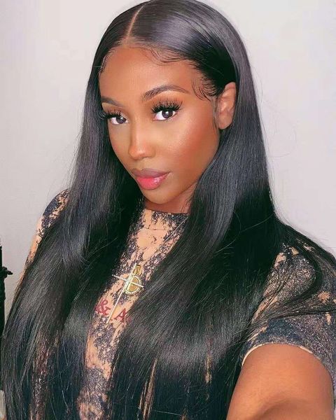 transparent 13x6 deep part lace front human hair wig pre plucked with baby hairs brazilian straight invisible lace-front wigs for women dens, Black;brown
transparent 13x6 deep part lace front human hair wig pre plucked with baby hairs brazilian straight invisible lace-front wigs for women dens, Black;brown