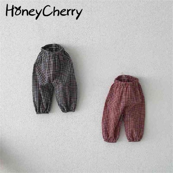 summer baby check pants casual thin anti-mosquito kids clothes 210702, Blue
summer baby check pants casual thin anti-mosquito kids clothes 210702, Blue