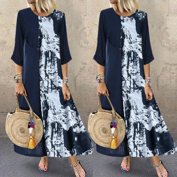 large size kaftan boho maxi long dress robe women patchwork sleeve loose casual summer autumn vestidos dresses, Black;gray
large size kaftan boho maxi long dress robe women patchwork sleeve loose casual summer autumn vestidos dresses, Black;gray