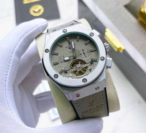 086 hublotnew men automatic movement watch men's mechanical watches fashion genuine leather band sports wristwatch
086 hublotnew men automatic movement watch men's mechanical watches fashion genuine leather band sports wristwatch