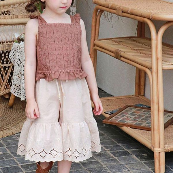 trousers children's pants summer girls hollow out casual baby kids loose boot cut pant for children teens sweet cute clothes, Blue
trousers children's pants summer girls hollow out casual baby kids loose boot cut pant for children teens sweet cute clothes, Blue