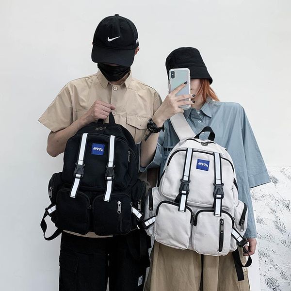 backpack 2021 designed couple bags large capacity nylon women's school men's travel bag
backpack 2021 designed couple bags large capacity nylon women's school men's travel bag