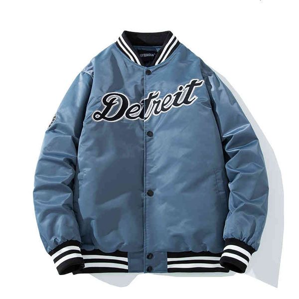 men's jackets letter embroidery bomber fall winter hip hop streetwear casual warm coat fashion clothing outwear g6u3, Black;brown
men's jackets letter embroidery bomber fall winter hip hop streetwear casual warm coat fashion clothing outwear g6u3, Black;brown