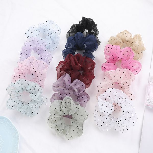 women organize scrunchie for local girl elastic rubber headwear bands transparent hair ribbons ponytail, Pink
women organize scrunchie for local girl elastic rubber headwear bands transparent hair ribbons ponytail, Pink