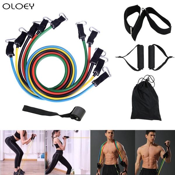 11pcs resistance bands set expander yoga exercise fitness rubber tubes band stretch training home gyms workout elastic pull rope
11pcs resistance bands set expander yoga exercise fitness rubber tubes band stretch training home gyms workout elastic pull rope