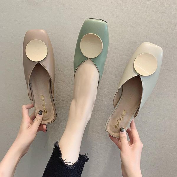 elegant leather mules women shoes ladies slippers low heel outdoor slides summer sandals chaussures femme, Black
elegant leather mules women shoes ladies slippers low heel outdoor slides summer sandals chaussures femme, Black