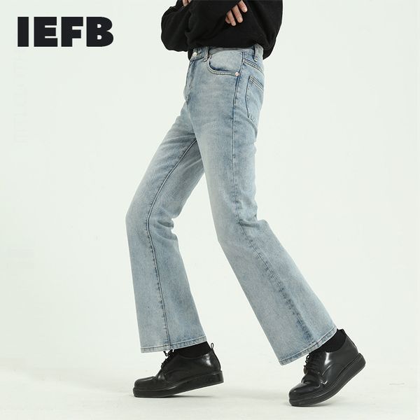 iefb men's wea high street hip hop casual flare jeans pant male japan korea vintage denim trousers pants spring 9y5329 210524, Blue
iefb men's wea high street hip hop casual flare jeans pant male japan korea vintage denim trousers pants spring 9y5329 210524, Blue