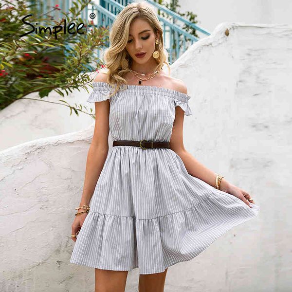 spring summer bohemian strapless mini casual aline triped women chic cotton ruffled dress female 210414, Black;gray
spring summer bohemian strapless mini casual aline triped women chic cotton ruffled dress female 210414, Black;gray