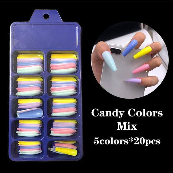 100pcs long stiletto nails ballerina fake press on nail tips candy color acrylic full cover diy art manicure tool false, Red;gold
100pcs long stiletto nails ballerina fake press on nail tips candy color acrylic full cover diy art manicure tool false, Red;gold
