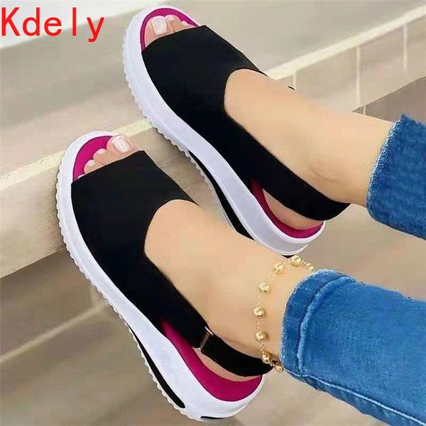 women shoes summer pumps chunky mid heels plus size breathable mesh sneaker wedges female mujer sapato feminino sandals, Black
women shoes summer pumps chunky mid heels plus size breathable mesh sneaker wedges female mujer sapato feminino sandals, Black
