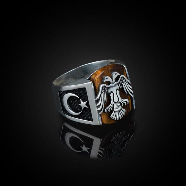 cluster rings men silver ring with brown tiger eye stone and animal eagle motif, made in turkey, seljuk empire ring, solid 925 sterling, Golden;silver
cluster rings men silver ring with brown tiger eye stone and animal eagle motif, made in turkey, seljuk empire ring, solid 925 sterling, Golden;silver