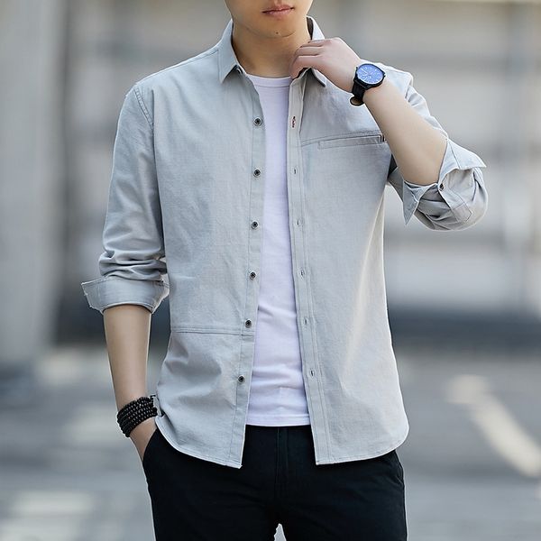 2021 spring and autumn men's long sleeve shirt 7 / 6 professional no iron anti wrinkle casual coat, White;black
2021 spring and autumn men's long sleeve shirt 7 / 6 professional no iron anti wrinkle casual coat, White;black