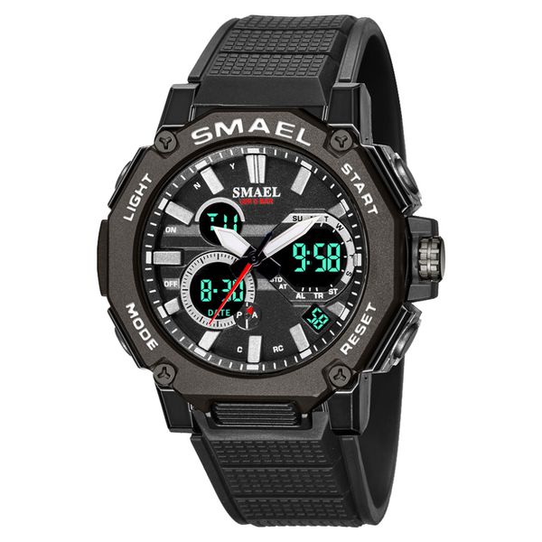 smael watches 8047 original men digital blue strap quartz watches sports male clock alarm 50m waterproof satch led back light wristwatches s, Slivery;brown
smael watches 8047 original men digital blue strap quartz watches sports male clock alarm 50m waterproof satch led back light wristwatches s, Slivery;brown