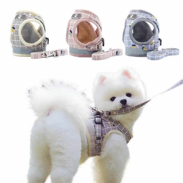pet harness leads puppy kitten reflective leash set dogs nylon mesh vest grid for outdoor walking supplies dog collars & leashes
pet harness leads puppy kitten reflective leash set dogs nylon mesh vest grid for outdoor walking supplies dog collars & leashes