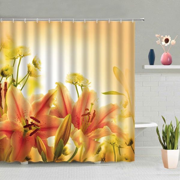 bathroom accessories flowers lily rose green leaf background picture partition screen waterproof polyester fabric with hook shower curtains
bathroom accessories flowers lily rose green leaf background picture partition screen waterproof polyester fabric with hook shower curtains