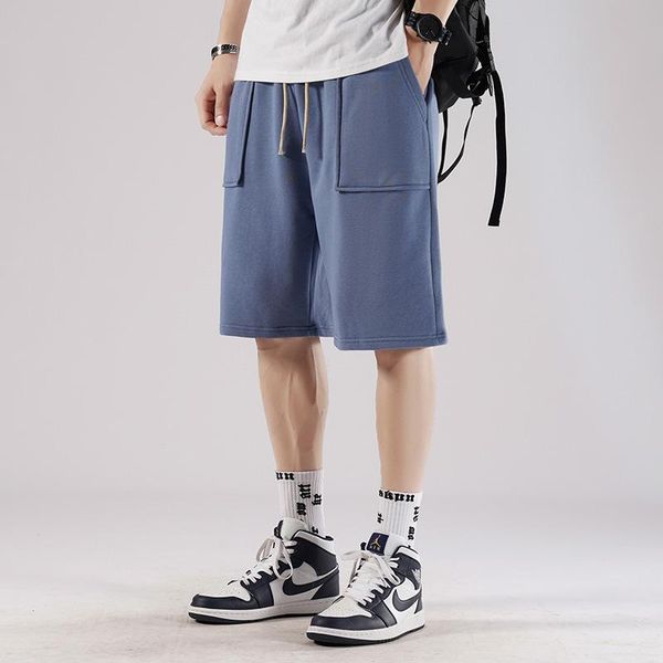 men's shorts summer shorts, casual sports pants, trendy brand loose five-point pants, White;black
men's shorts summer shorts, casual sports pants, trendy brand loose five-point pants, White;black