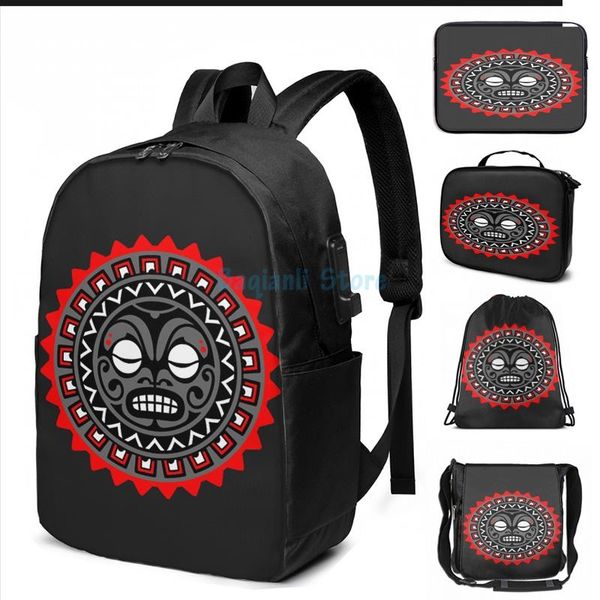 backpack funny graphic print polynesian mask 4 usb charge men school bags women bag travel laptop
backpack funny graphic print polynesian mask 4 usb charge men school bags women bag travel laptop