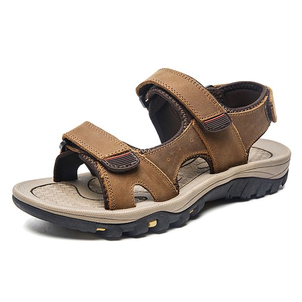 dress shoes jumpmore summer genuine leather beach men sandals outdoor casual size 38-48 cvr4, Black
dress shoes jumpmore summer genuine leather beach men sandals outdoor casual size 38-48 cvr4, Black