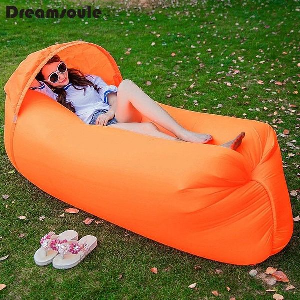 sleeping bags dreamsoule upgraded version air inflatable ship-shaped bed outdoor travel lounger with sunshade cap - orange
sleeping bags dreamsoule upgraded version air inflatable ship-shaped bed outdoor travel lounger with sunshade cap - orange