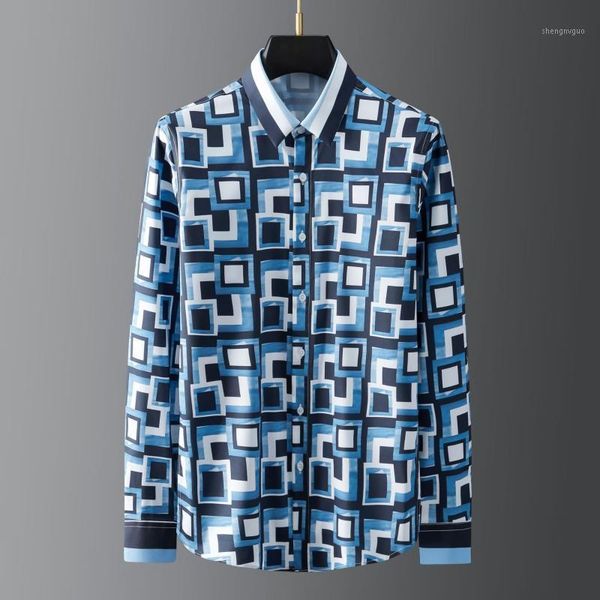 men's dress shirts european fashion brand irregular geometric checkered pattern digital printing long-sleeved shirt for spring and autu, White;black
men's dress shirts european fashion brand irregular geometric checkered pattern digital printing long-sleeved shirt for spring and autu, White;black