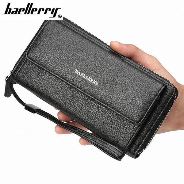 wallets baellerry leather men fashion design male clutch card holder multi-function purses with coin pocket1, Red;black
wallets baellerry leather men fashion design male clutch card holder multi-function purses with coin pocket1, Red;black