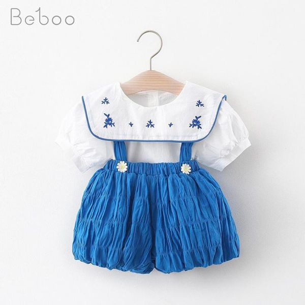clothing sets girls short sleeve 2021 summer fashion korean style pure cotton with shorts children's 1-4 y kids clothes, White
clothing sets girls short sleeve 2021 summer fashion korean style pure cotton with shorts children's 1-4 y kids clothes, White