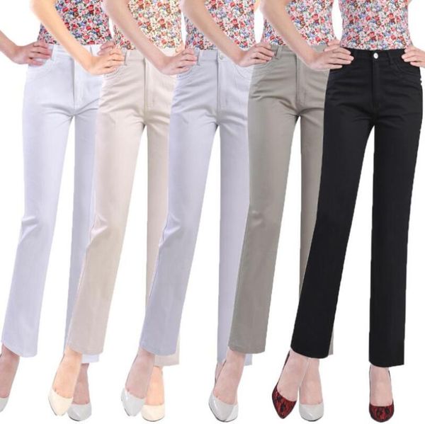 women's pants & capris 2021 autumn middle aged women cotton plus size 7xl mother high waist elasticity casual straight p1132, Black;white
women's pants & capris 2021 autumn middle aged women cotton plus size 7xl mother high waist elasticity casual straight p1132, Black;white