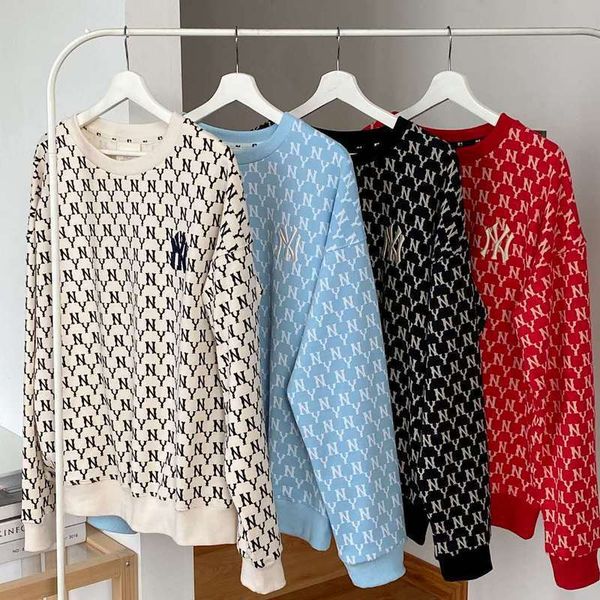 sweatshirts york yank chao brand full flower manager men's and women's same round neck sweater, Black
sweatshirts york yank chao brand full flower manager men's and women's same round neck sweater, Black