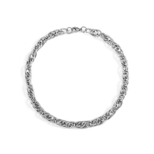 chains 2021 classic simple personality wild punk titanium steel retro necklace cuban hip hop trend street lovers gift jewelry, Silver
chains 2021 classic simple personality wild punk titanium steel retro necklace cuban hip hop trend street lovers gift jewelry, Silver