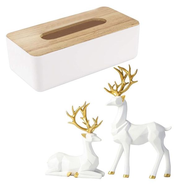 tissue boxes & napkins wood box cover for disposable paper facial tissues european style resin deer figurine statue
tissue boxes & napkins wood box cover for disposable paper facial tissues european style resin deer figurine statue