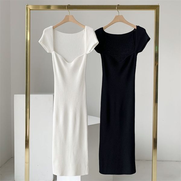 elegant dresses for women strapless knitted bodycon summer short sleeve slim pencil clothes 210519, Black;gray
elegant dresses for women strapless knitted bodycon summer short sleeve slim pencil clothes 210519, Black;gray