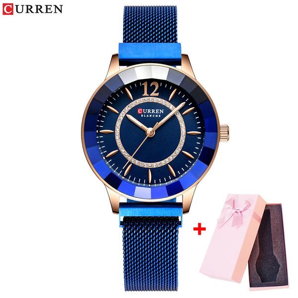 wristwatches curren women quartz wristwatch stainless steel mesh band luminous pointer rhinestone lady casual brand watches with gift box, Slivery;brown
wristwatches curren women quartz wristwatch stainless steel mesh band luminous pointer rhinestone lady casual brand watches with gift box, Slivery;brown