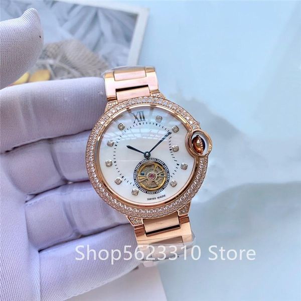 wristwatches classic women automatic mechanical watch stainless steel double diamond bezel sapphire male tourbillon rome dials skeleton, Slivery;brown
wristwatches classic women automatic mechanical watch stainless steel double diamond bezel sapphire male tourbillon rome dials skeleton, Slivery;brown