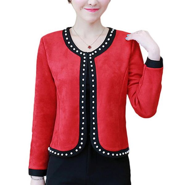 women's jackets short jacket female 2021 spring wild small suit shawl fragrance shirt w564, Black;brown
women's jackets short jacket female 2021 spring wild small suit shawl fragrance shirt w564, Black;brown