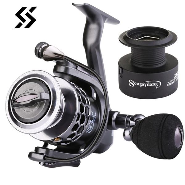 sougayilang xy1000-5000 fishing reel aluminum alloy spool spinning 10kg max drag 5.5:1 13+1bb pesca baitcasting reels
sougayilang xy1000-5000 fishing reel aluminum alloy spool spinning 10kg max drag 5.5:1 13+1bb pesca baitcasting reels