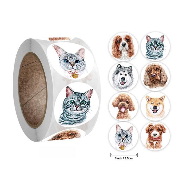 500pcs/roll teacher reward sticker fun motivation dog cat labels kids cute animals classic scrapbooking stickers 1inch gift wrap
500pcs/roll teacher reward sticker fun motivation dog cat labels kids cute animals classic scrapbooking stickers 1inch gift wrap