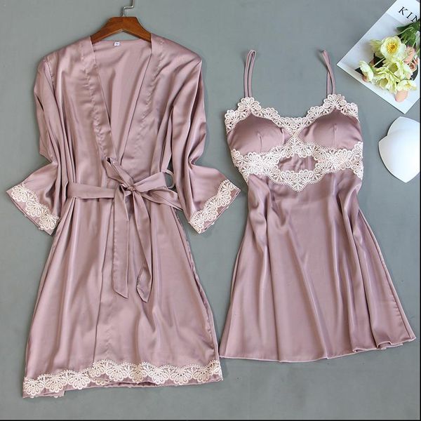 lace bride bridesmaid wedding women sleepwear gown satin summer kimono bathrobe for 2pcs robe set large size nightgown, Black;red
lace bride bridesmaid wedding women sleepwear gown satin summer kimono bathrobe for 2pcs robe set large size nightgown, Black;red