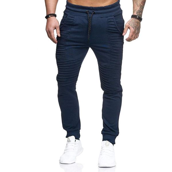 men's pants arrived men joggers stretchy slim pleated sweatpants skinny male hip-hop striped design fitness trousers solid, Black
men's pants arrived men joggers stretchy slim pleated sweatpants skinny male hip-hop striped design fitness trousers solid, Black