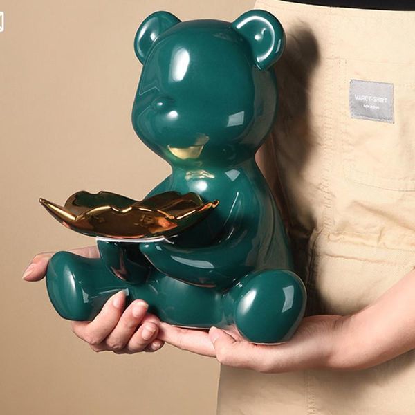 nordic light luxury violent bear ornaments ceramic creative gateway key storage jewelry home decoration unique festival gifts decorative obj 
nordic light luxury violent bear ornaments ceramic creative gateway key storage jewelry home decoration unique festival gifts decorative obj