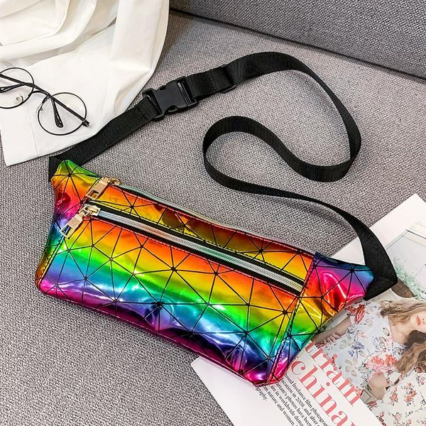 women's fanny laser waist pack belt bag travel hip bum purse chest pouch pu fashion plaid charm beauty portable bags
women's fanny laser waist pack belt bag travel hip bum purse chest pouch pu fashion plaid charm beauty portable bags