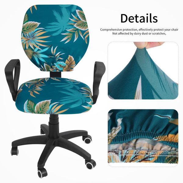 printed office chair covers elastic armchair seat cover dustproof protector rotating lift computer protectors
printed office chair covers elastic armchair seat cover dustproof protector rotating lift computer protectors