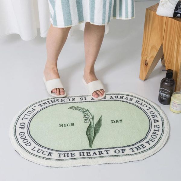 bath mats oval plush mat nordic style bathroom rug wear-resistant non-slip entrance doormat shower room door home decor rugs
bath mats oval plush mat nordic style bathroom rug wear-resistant non-slip entrance doormat shower room door home decor rugs
