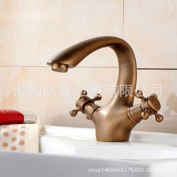 bathroom european style antique basin faucet ceramic double handle single hole flat mouth sink faucets
bathroom european style antique basin faucet ceramic double handle single hole flat mouth sink faucets