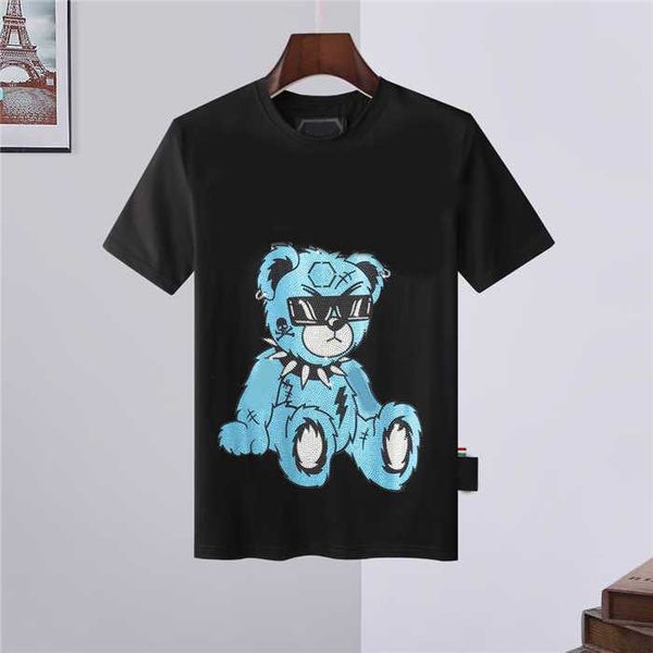 europe and america fashion pp drill violence graffiti printing phillip plain bear round neck versatile casual short sleeve t-shirt, White;black
europe and america fashion pp drill violence graffiti printing phillip plain bear round neck versatile casual short sleeve t-shirt, White;black