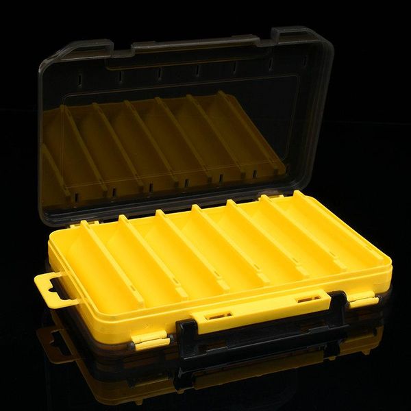 fishing box for lures double sided plastic bait boxes tackle storage supplies water accessories
fishing box for lures double sided plastic bait boxes tackle storage supplies water accessories